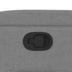 Relaxsessel mit Aufstehhilfe Hellgrau Stoff – Bild 12