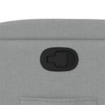 Relaxsessel mit Aufstehhilfe Hellgrau Stoff – Bild 12