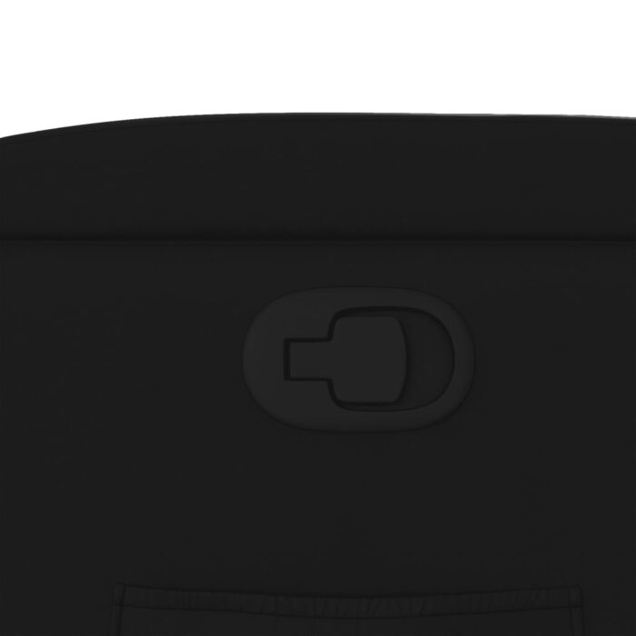 Relaxsessel mit Aufstehhilfe Schwarz Kunstleder – Bild 12