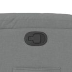 Relaxsessel mit Aufstehhilfe Hellgrau Stoff – Bild 12