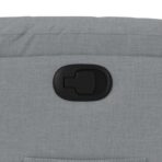 Relaxsessel mit Aufstehhilfe Hellgrau Stoff – Bild 11