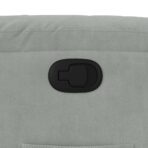 Relaxsessel mit Aufstehhilfe Hellgrau Samt – Bild 11