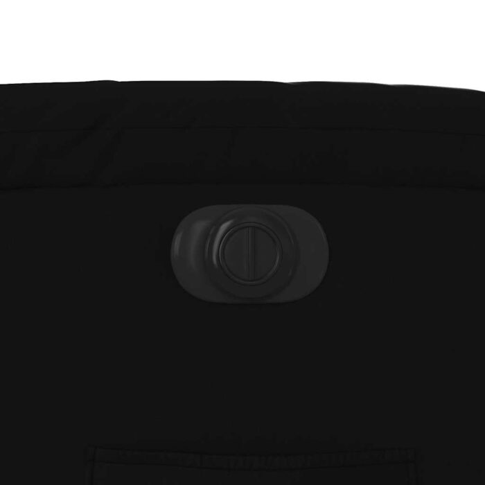 Relaxsessel Elektrisch Schwarz Kunstleder – Bild 12