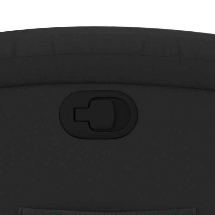 Relaxsessel Echtleder Schwarz – Bild 9