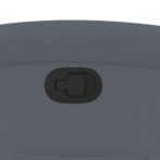 Relaxsessel Dunkelgrau Samt – Bild 9