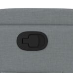 Relaxsessel Hellgrau Stoff – Bild 9