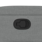 Relaxsessel Hellgrau Stoff – Bild 9