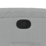 Relaxsessel Hellgrau Stoff – Bild 9