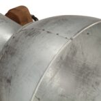 Stehlampen 3 Stk. Silbern E27 Mango Massivholz – Bild 8