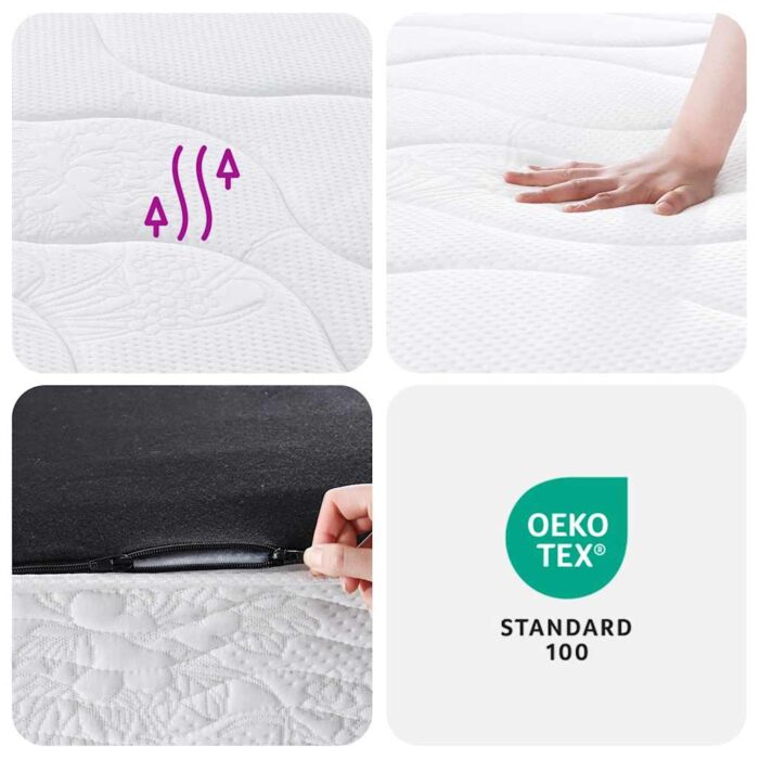Matratze Bonnell-Federkern Mittel 140x190 cm – Bild 9