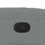 Relaxsessel mit Aufstehhilfe Hellgrau Stoff – Bild 12