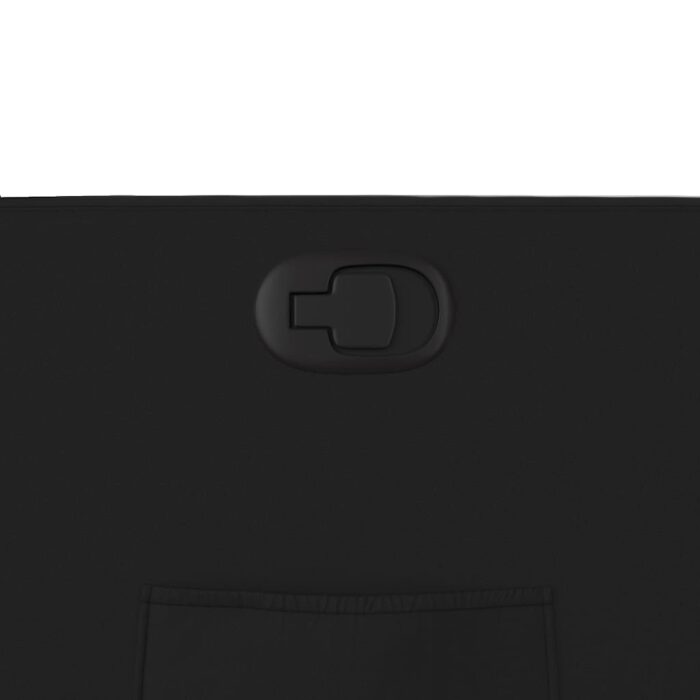 Relaxsessel mit Aufstehhilfe Schwarz Kunstleder – Bild 12