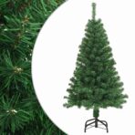 Künstlicher Weihnachtsbaum mit Schnee Grün 150 cm PVC