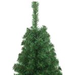 Künstlicher Weihnachtsbaum mit Schnee Grün 150 cm PVC – Bild 4