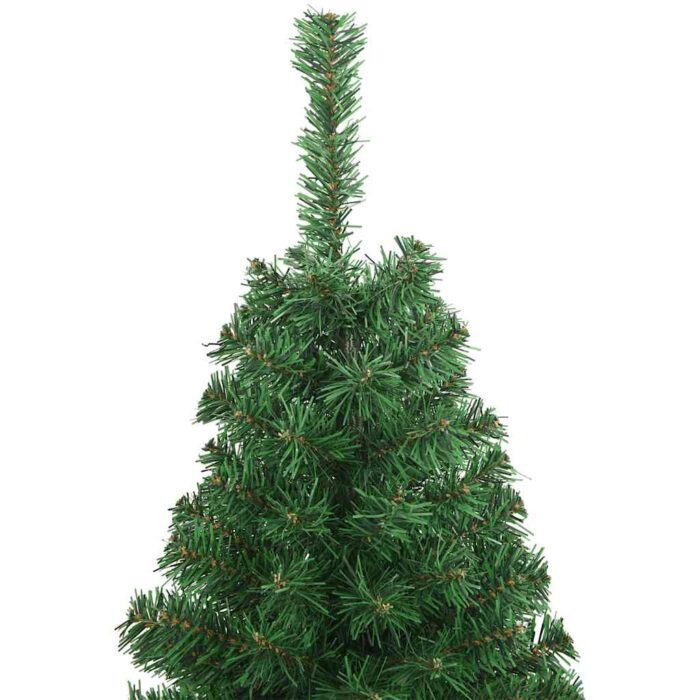 Künstlicher Weihnachtsbaum mit Schnee Grün 150 cm PVC – Bild 4