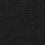 Verdunkelungsvorhänge mit Haken Leinenoptik Schwarz 290x245cm – Bild 4