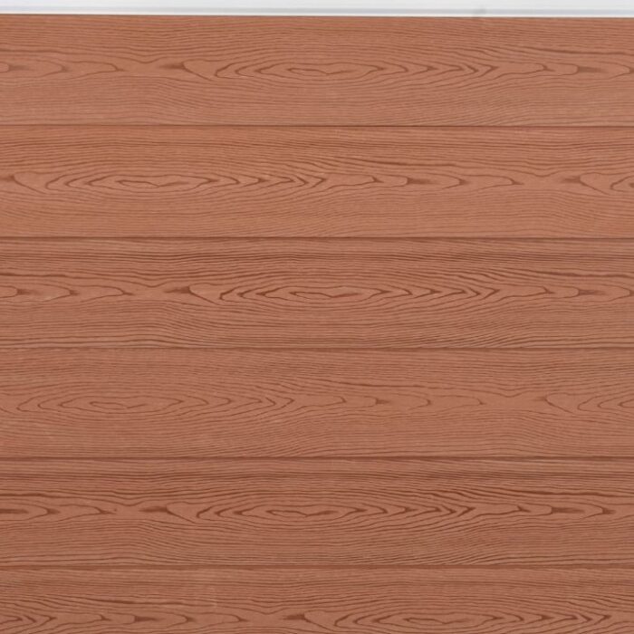 Zaunelement-Set Braun 180x186 cm WPC – Bild 4
