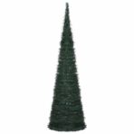 Künstlicher Pop-Up-Weihnachtsbaum mit Beleuchtung Grün 150 cm – Bild 3