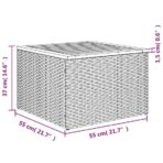 10-teiliges Gartensofa-Set mit Kissen – Bild 12