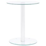Couchtisch Transparent 40 cm Hartglas