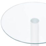 Couchtisch Transparent 40 cm Hartglas – Bild 3