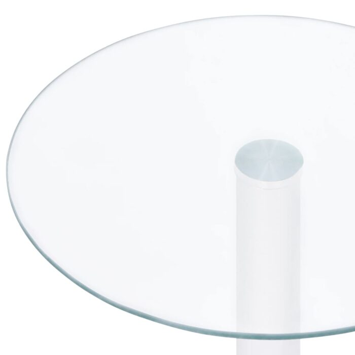Couchtisch Transparent 40 cm Hartglas – Bild 3