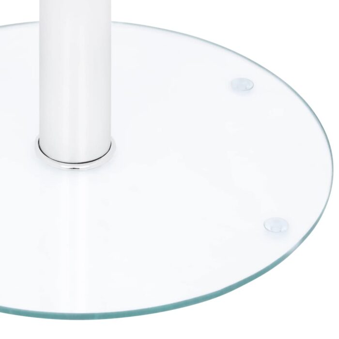 Couchtisch Transparent 40 cm Hartglas – Bild 4