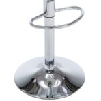 Barhocker 2 Stk. Weiss Kunstleder – Bild 8