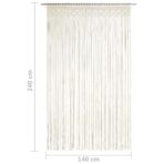 Makramee Vorhang 140x240 cm Baumwolle – Bild 5