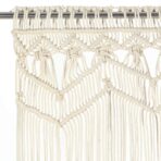 Makramee Vorhang 140x240 cm Baumwolle – Bild 3