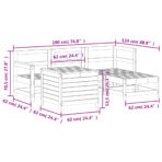 Garten-Sofagarnitur – Bild 11