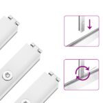 Gewächshaus mit Fundamentrahmen Silber 224x169x202cm Aluminimum – Bild 11