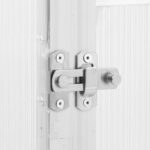 Gewächshaus mit Fundamentrahmen Silber 224x169x202cm Aluminimum – Bild 7