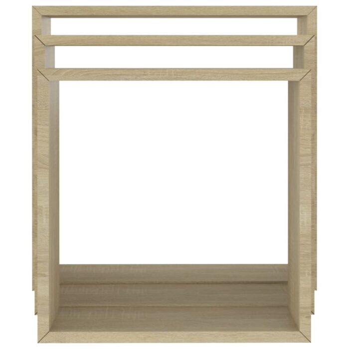 Würfelregale 3 Stk. Sonoma-Eiche – Bild 5