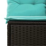 10-teiliges Gartensofa-Set mit Kissen – Bild 9