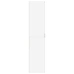 Schuhschrank Weiss 80×39×178 cm Holzwerkstoff – Bild 4