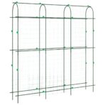 Pflanzennetze 2 Stk. U-Rahmen Stahl – Bild 4