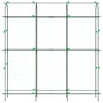 Pflanzennetze 2 Stk. U-Rahmen Stahl – Bild 5