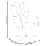 Relaxsessel Patchwork Stoff – Bild 7