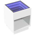 Nachttisch mit Infinity-LED Sonoma-Eiche 40x40x50 cm – Bild 3