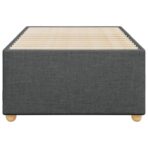 Bettgestell ohne Matratze, dunkelgrau, Einzelstoff – Bild 4