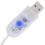 Weihnachtsdeko Weihnachtsmann LED Luxus-Gewebe 60 cm – Bild 9