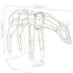 3-tlg. LED-Rentiere Set Weihnachtsdeko 229 LEDs – Bild 9