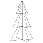 Weihnachtsbaum in Kegelform 160 LEDs Indoor & Outdoor 78x120 cm – Bild 2