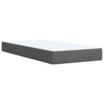 Boxspringbett mit Matratze Dunkelgrau Stoff – Bild 10