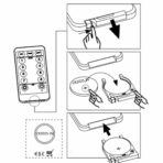 Lichterketten Stern und Mond Fernbedienung 138 LEDs Warmweiss – Bild 6