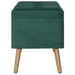 Hocker mit Stauraum 3 Stk. Grau Samt – Bild 13