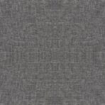 Hocker mit Holzbeinen Hellgrau Stoff – Bild 4