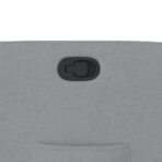 Relaxsessel mit Aufstehhilfe Hellgrau Stoff – Bild 12