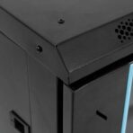 15U Netzwerkschrank 19" IP20 Schwarz 60x45x86 cm – Bild 6